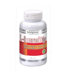 L - Karnitín 60kps. („Energetický vitamín“ dodáva energiu každej bunke)