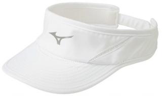 MIZUNO DryLite Run Visor - White (MIZUNO bežecký šilt)