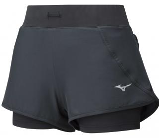 MIZUNO Mujin 4.5 2in1 Short (MIZUNO dámske bežecké šortky 2v1)