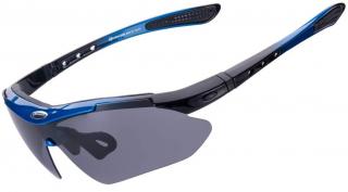 ROCKBROS 10007 Polarizačné športové okuliare, modré  (Športové polarizačné okuliare ROCKBROS 10007)