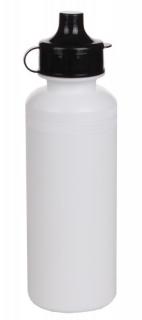 Športová fľaška LiveUp 0,5L - biela (Športová fľaška na nápoje 0,5L)