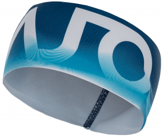ZAJO čelenka Headband Morrocan Blue (bežecká čelenka ZAJO Headband)