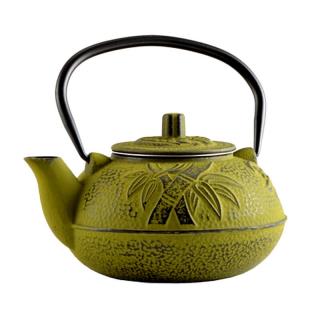 Liatinový čajník 600 ml zelený (Liatinový čajník so sitkom 600)