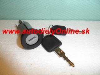 Daewoo MATIZ 7/98-12/00 spínacia skrinka + 2 x klúč s imobilizér