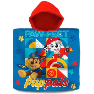 BAVLNENÉ PONČO 60/120CM PAW PATROL, PW19924 PW264