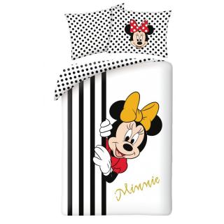 HALANTEX OBOJSTRANNÉ BAVLNENÉ OBLIEČKY MINNIE MOUSE, 140/200+70/90, MN-030BL