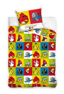 obliečky Angry Birds Rio štvorce 140/200