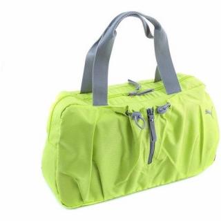 PUMA Fitness Small Workout Bag taška limeade-steel grey PU13