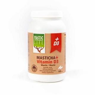 Mastichové Kapsuly Masticlife + Vitamín D3 - 160ks | mamazem.sk