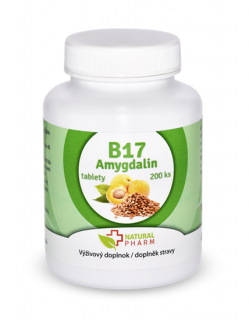 Amygdalin Vitamin B17 35 mg tablety 200 ks
