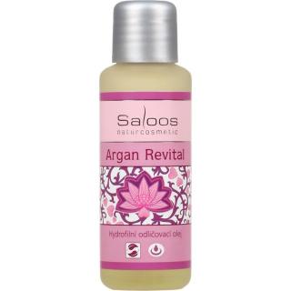 Argan revital- hydrofilný odličovací olej Saloos 50ml