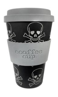 Ecoffee hrnček Skull Duggery 400 ml