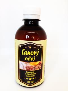 Extra panenský Ľanový olej 250ml (SVK)