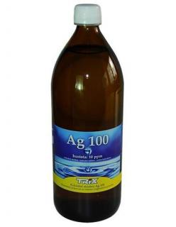 Koloidné striebro Ag100 1000 ml 10 ppm