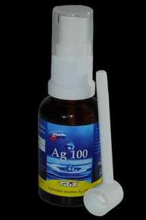 Koloidné striebro Ag100 25 ml 40 ppm sprej