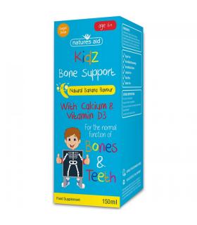 Natures Aid Kidz Bone Support - tekutý posilňovač detských kostí a zubov 150ml