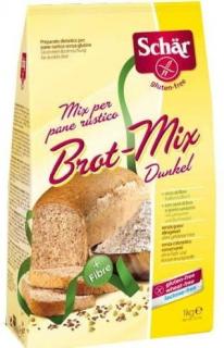 Schär Brot Mix Dunkel 1kg na tmavé pečivo