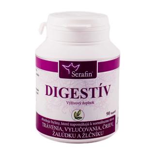 Serafin Digestív - prírodné kapsule 90 kapslí