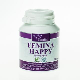 Serafin Femina happy - prírodné kapsule 90 kapslí