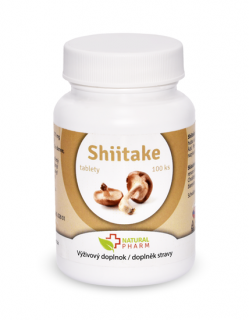 Shiitake tablety 100 ks