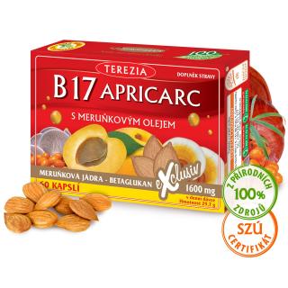 Terezia B17 Apricarc s marhuľovým olejom 60 kapsúl