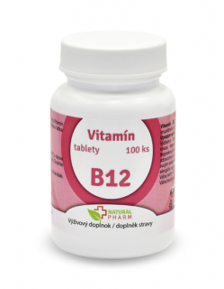 Vitamín B12 tablety 100 ks