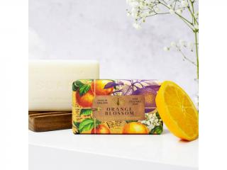 English Soap Company Tuhé mýdlo Pomarančový kvet, 190g (vôňa citrusy, Vegan a Cruelty free)