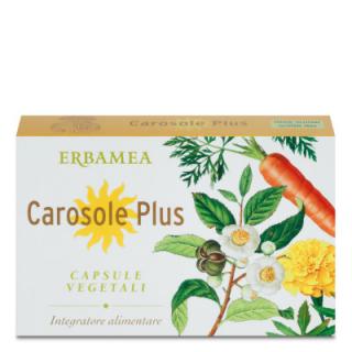 ERBAMEA Carosole Plus 24 kapsúl  (Rastlinné opaľovacie kapsule s obsahom betakaroténu určený na prípravu pokožky na slnečné žiarenie)