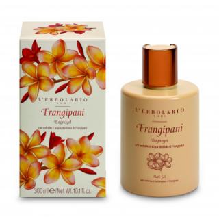 Erbolario Frangipani Sprchový gel 300 ml (Vôňa citrusová,kvetinová.Neobsahuje silikóny, parabény, sulfátové tenzidy a deriváty ropy. )