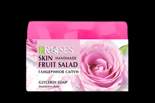 Glycerínové mydlo Rosa Damascena 80 g ROSES (Glycerin Soap Rosa Damascena )