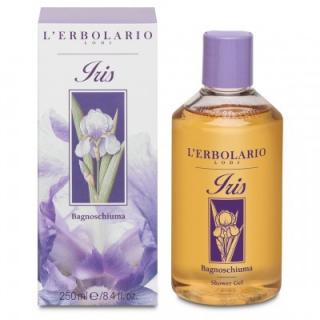 L Erbolario Iris Sprchový gel 250 ml (L Erbolario Iris Sprchový gel s vôňou kosatca,kvetinová, púdrovitá.)