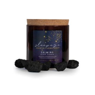 Lávové kamene s esenciálnym olejom pre kľudný spánok SOMERSET (SOMERSET Lávové kamene s esenciálnym olejom)