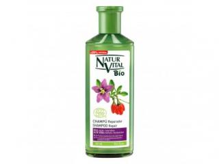 Natur Vital BIO šampón na poškodené vlasy s obsahom goji, 300ml (Cruelty free, Vegan)