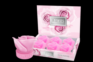NATURE Ružové glycerínové mydlo Ruža , ručná výroba,50 g  (Glycerin Soap Roses)