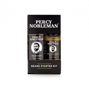 Percy Nobleman Pánska darčeková sada starostlivosť o bradu a fúzy  (PERCY NOBLEMAN Beard Starter Kit)