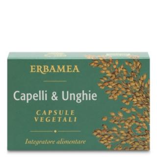 Vlasy a nechty rastlinný výživový doplnok ERBAMEA 24 kapsúl (ERBAMEA Capelli &amp; Unghie 24 kapsúl)