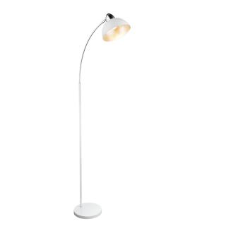ANITA stojanová lampa biela-chróm 1xE27/40W, výška: 155cm
