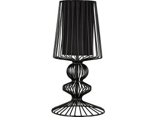 AVEIRO S black stolná lampa čierna 1xE27/40W (DOPREDAJ)
