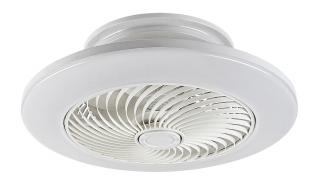 DALFON stropný ventilátor biely so svetlom LED 36W + diaľkové ovládanie
