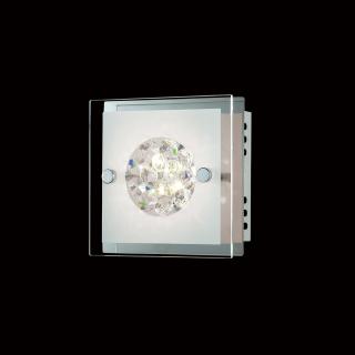 DECLAN nástenné ledkové svietidlo s krištálikmi 1xLED/4W/3000K ()