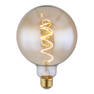 Dekoratívna LED žiarovka jantárová E27/4,5W=20W/1800K, stmievateľná