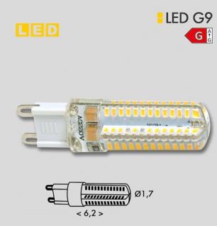 LED žiarovka G9/4,5W/3000K alebo 4200K