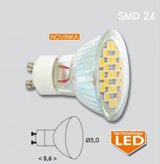 LED žiarovka GU10/4,5W/2700K (Posledný 1 kus)