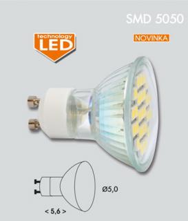 LED žiarovka GU10/4,7W/4100K (posledné 2ks)
