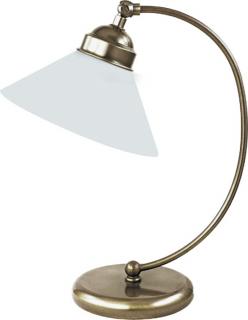 Marian nočná lampa bronz/biela 1xE27/60W, výška: 39cm