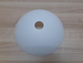 Náhradné plastové tienidlo DIANA matné biele priemer 28cm, pre závit E27