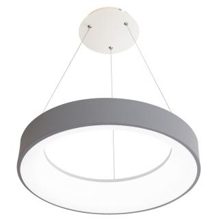 NEST závesné svietidlo šedé s diaľkovým ovládačom LED/40W/3000K/4000K/6500K, priemer 45cm