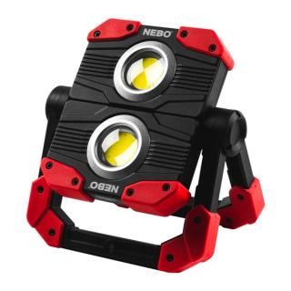 Pracovná COB led lampa NEBO OMNI 2000 vodotesná 2000lm/1,3h/70m