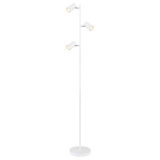 ROBBY stojanová lampa kovová biela 3xGU10/LED/5W, výška: 154cm