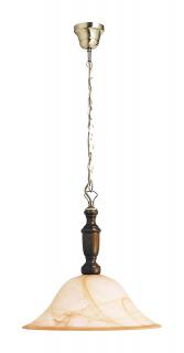 RUSTIC závesná lampa bronz/hnedý alabaster 1xE27/100W, výška: 100cm